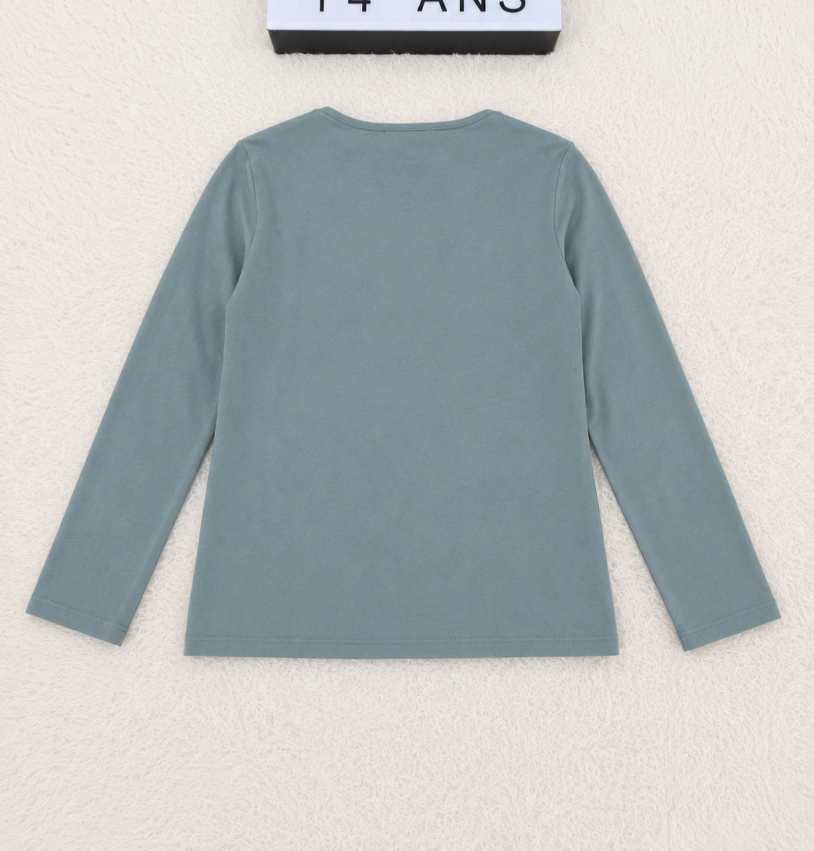 Vertbaudet green grey t-shirt 14 years old dragonflies 👒 – photo 5
